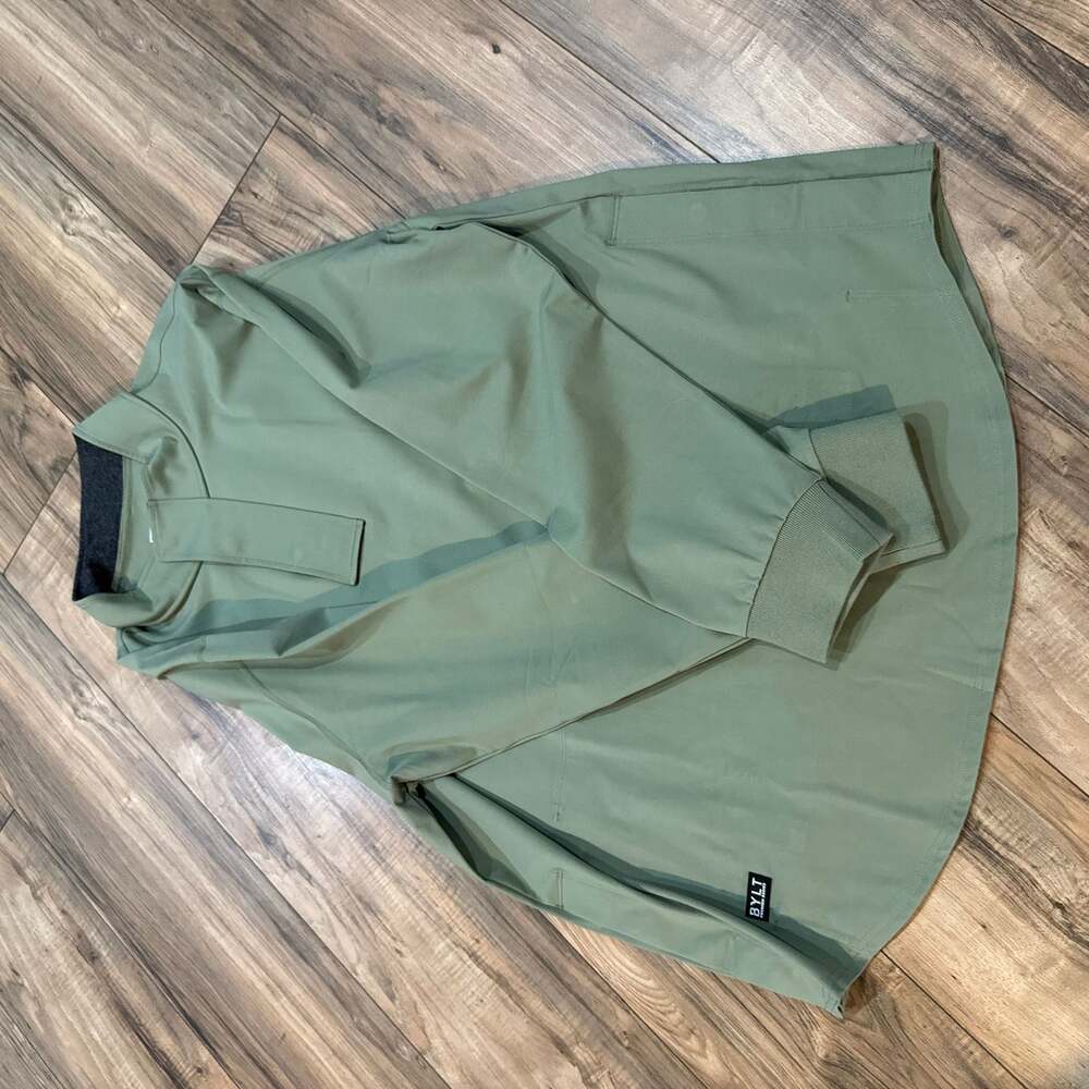 BYLT Elite Fairway Pullover Quarter-Zip Sage Green XXL